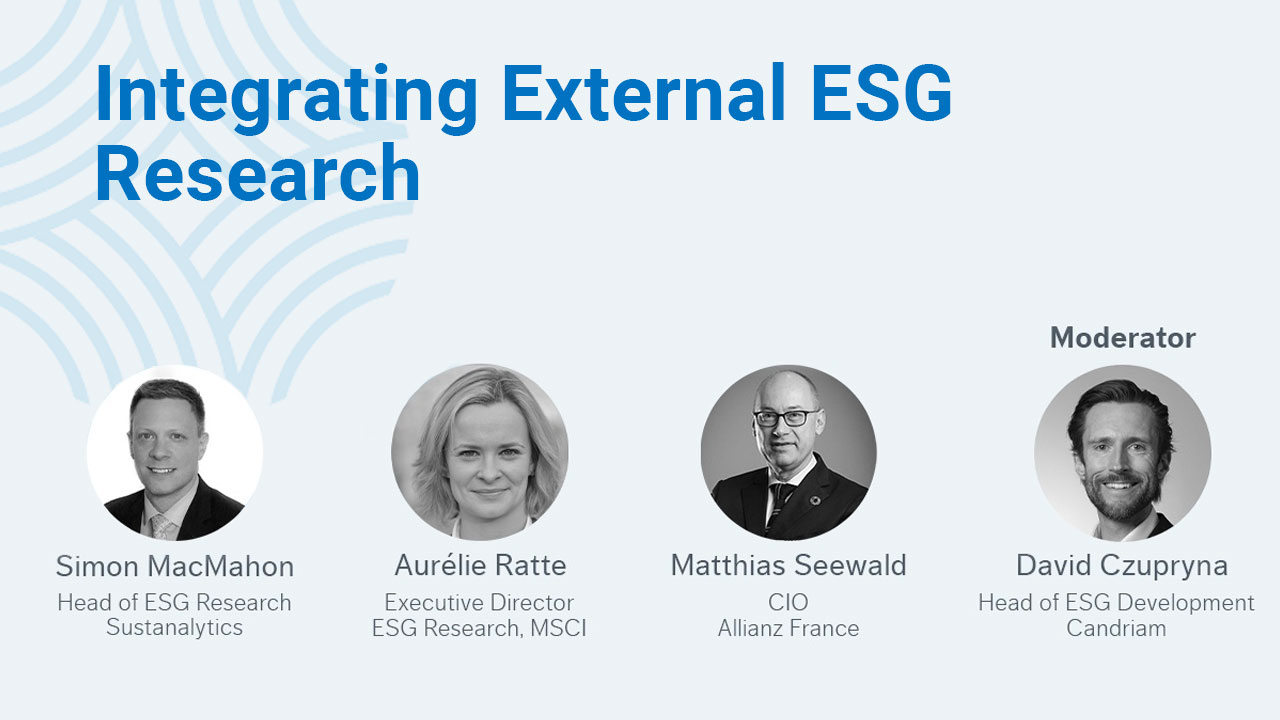 Integrating External ESG Research: the Pros, the Cons… and the How
