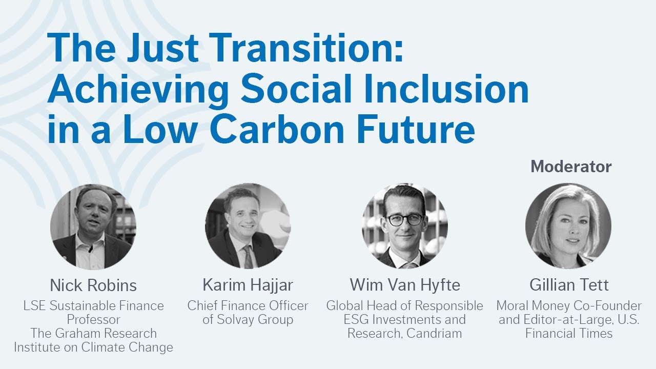 The Just Transition: Achieving Social Inclusion in a Low Carbom Future