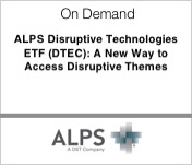 ALPS Disruptive Technologies ETF DTEC