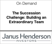 Janus Henderson The Succession Challenge Building an Extraordinary Team