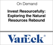 VanEck invest resourcefully explore the natural resources rebound