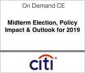 Citi Midterm Election Policy Impact and Outlook for 2019