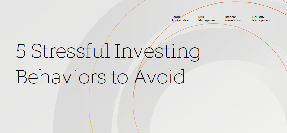 FlexShares 5 stressful investing behaviors to avoid