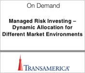 Transamerica Managed Risk Investing Dynamic Allocation for Different Market Environments
