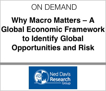Ned Davis Research - Why Macro Matters