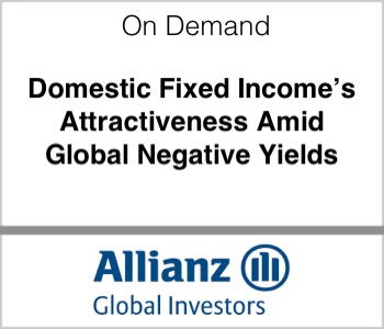 Allianz - Domestic Fixed Income’s Attractiveness Amid Global Negative Yields