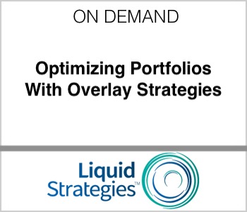 Liquid Strategies - Optimizing Portfolios With Overlay Strategies