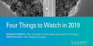 Lazard Asset Management Four Things to Watch in 2019