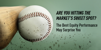 Baird Are you hitting the markets sweet spot the best equity performance may surprise you
