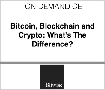 Bitcoin, Blockchain and Crypto: What’s The Difference