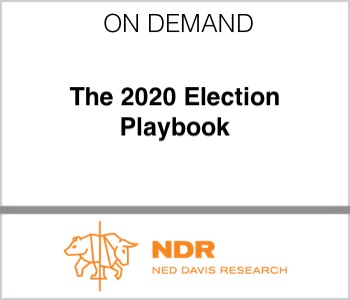Ned Davis Research - The 2020 Election Playbook