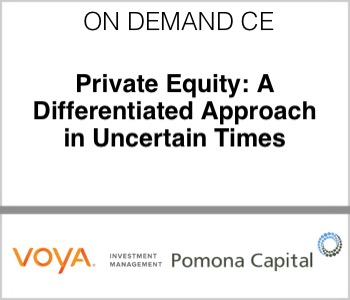 Private Equity: A Differentiated Approach in Uncertain Times - Voya