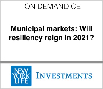 Municipal markets: Will resiliency reign in 2021? - NYL Investments