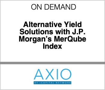 Alternative Yield Solutions with J.P. Morgan’s MerQube Index
