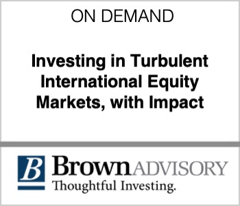 Investing in Turbulent International Equity Markets, with Impact