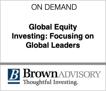 Global Equity Investing: Focusing on Global Leaders