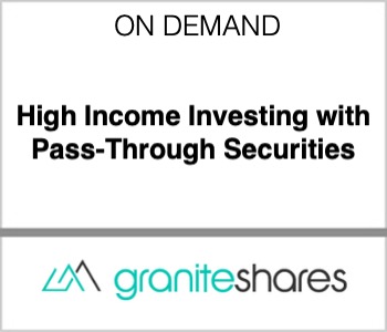 High Income Investing with Pass-Through Securities