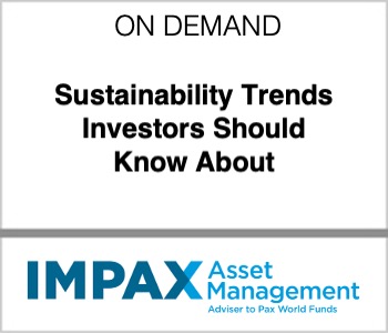 Sustainability Trends Investors Should Know About