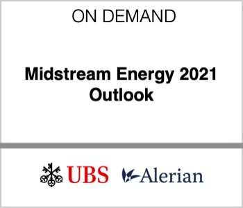 Midstream Energy 2021 Outlook - UBS Alerian
