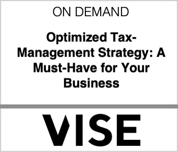 Optimized Tax-Management Strategy: A Must-Have for Your Business