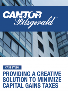Providing a Creative Solution to Minimize Capital Gains Taxes