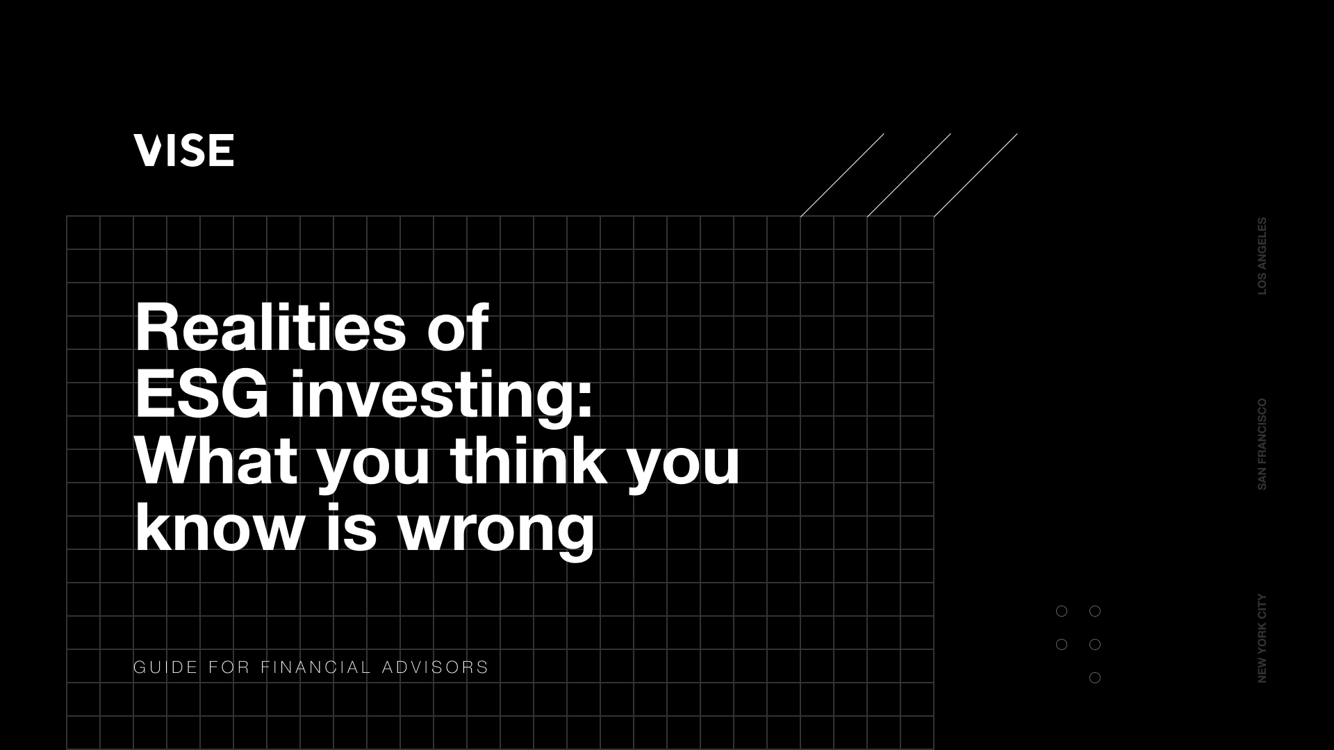 The realities of ESG investing: What you think you know is wrong