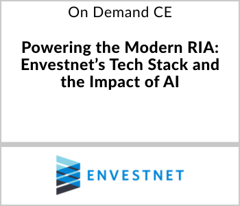 Envestnet - On Demand CE