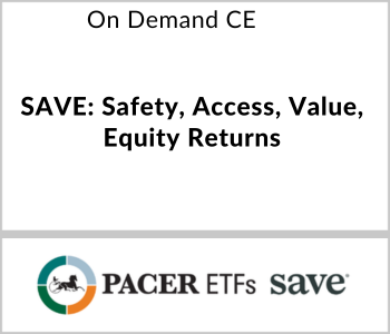 Pacer ETFS - On Demand CE - Safety Access Value Equity Returns