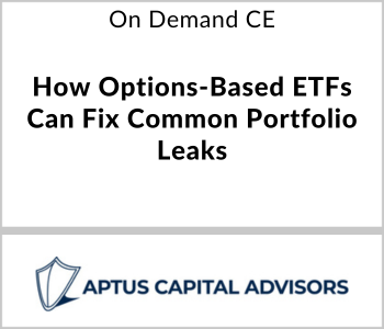 Aptus Capital Advisors - On Demand CE