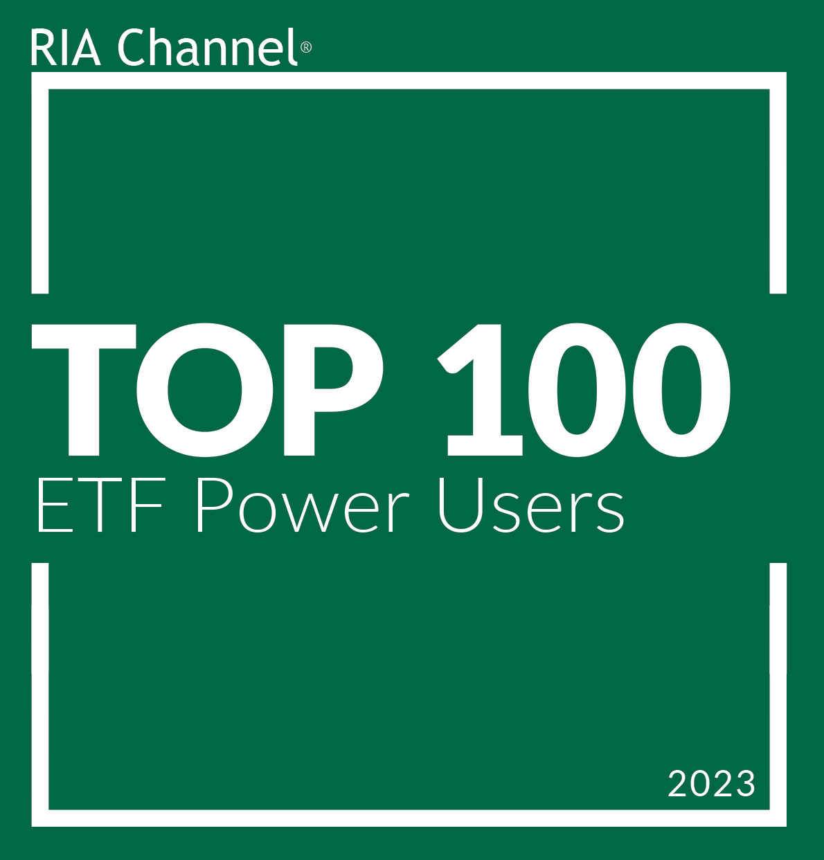 Top 100 ETF Power Users - 2023
