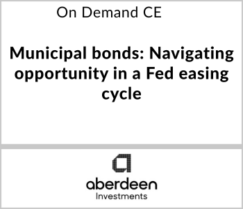 Municipal bonds: Navigating opportunity in a Fed easing cycle – Aberdeen Investments – 11.11.25