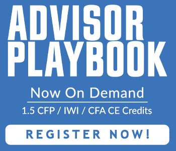 Advisor Playbook Webcast - On Demand CE