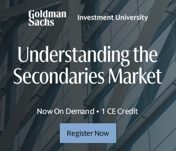 Understanding the Secondaries Market – Goldman Sachs Investment University – 12.8.25