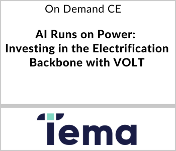 Tema ETFs - On Demand CE - AI Runs on Power Investing in the Electrification Backbone with VOLT