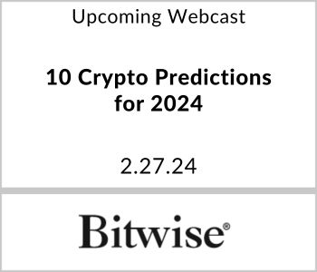 10 Crypto Predictions for 2024 - Bitwise - 2.27.24