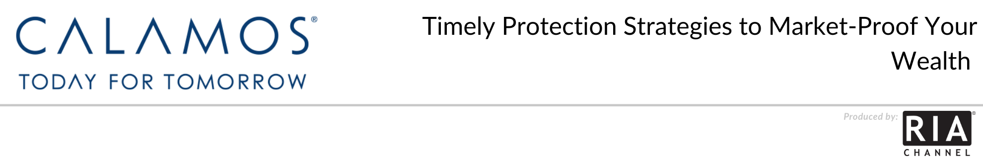 Timely Protection Strategies to Market-Proof Your Wealth