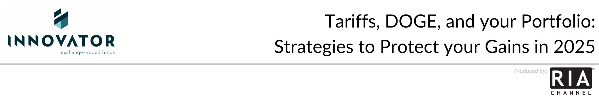 Tariffs, DOGE, and your Portfolio: Strategies to Protect your Gains in 2025