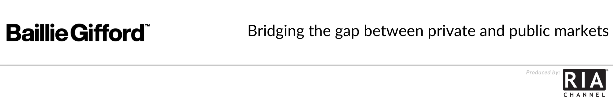 Bridging the gap between private and public markets