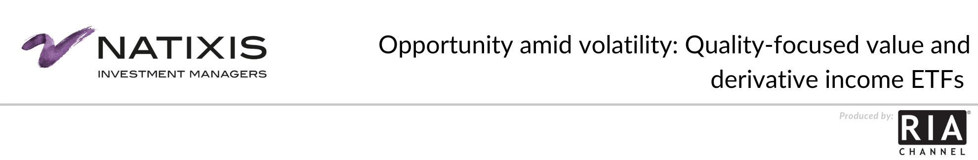 Opportunity amid volatility: Quality-focused value and derivative income ETFs