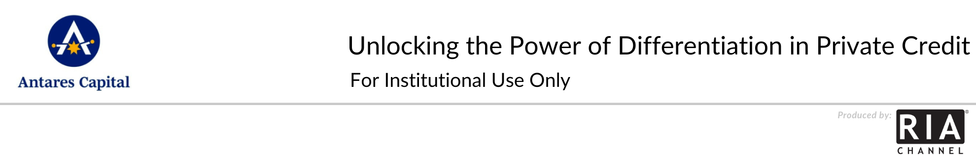 Unlocking the Power of Differentiation in Private Credit