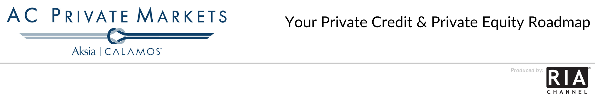 Your Private Credit & Private Equity Roadmap