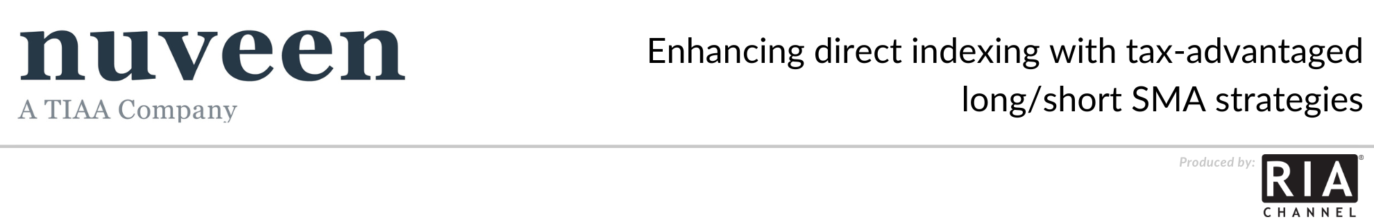 Enhancing direct indexing with Tax Advantaged Long/Short SMA Strategies