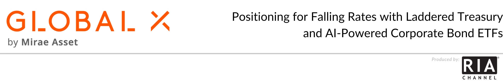  Positioning for Falling Rates with Laddered Treasury and AI-Powered Corporate Bond ETFs