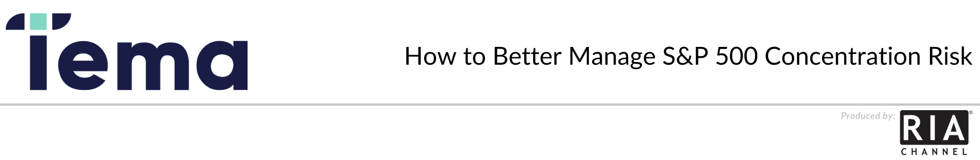 How to Better Manage S&P 500 Concentration Risk