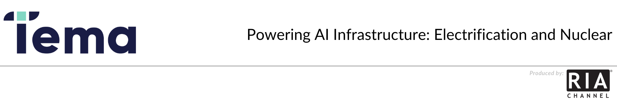 Powering AI Infrastructure: Electrification and Nuclear