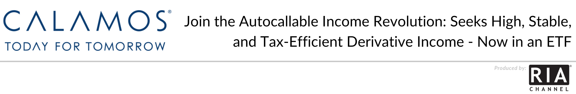Join the Autocallable Income Revolution: Seeks High, Stable, and Tax-Efficient Derivative Income - Now in an ETF