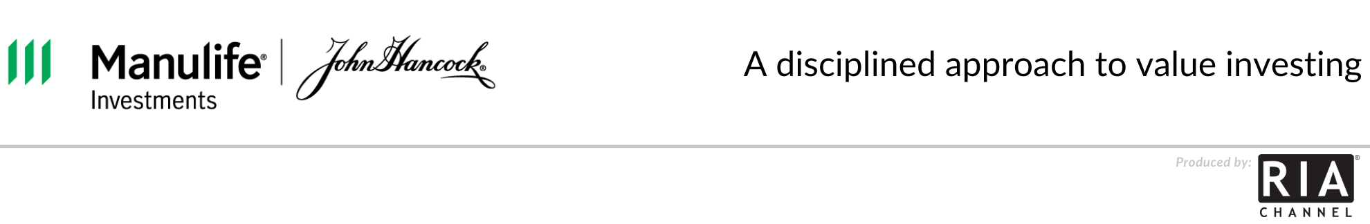 A disciplined approach to value investing
