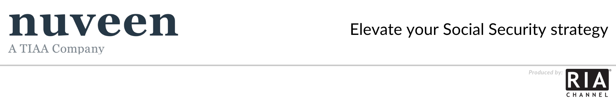  Elevate your Social Security strategy by Nuveen