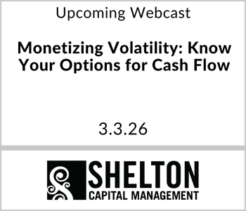 Shelton Capital - Upcoming - Monetizing Volatility Know Your Options for Cash Flow Shelton Capital - Upcoming - Monetizing Volatility Know Your Options for Cash Flow