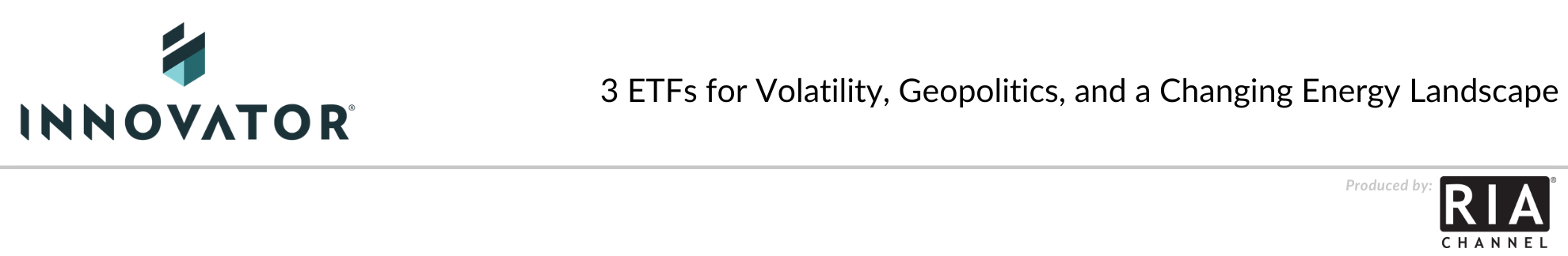 3 ETFs for Volatility, Geopolitics, and a Changing Energy Landscape